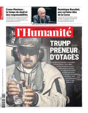 Cover of L'HUMANITE