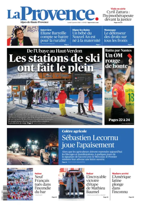 Cover of La Provence Alpes-de-Haute-Provence