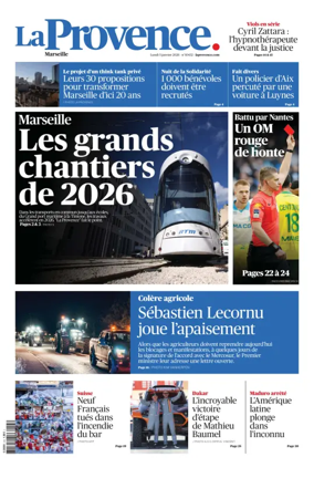 Cover of La Provence Marseille