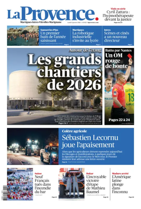 Cover of La Provence Martigues-Istres-Vitrolles-Marignane
