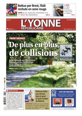 Cover of L'Yonne Republicaine