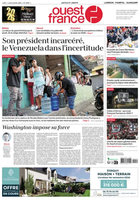 Cover of Ouest-France (Lannion / Paimpol / Guingamp)