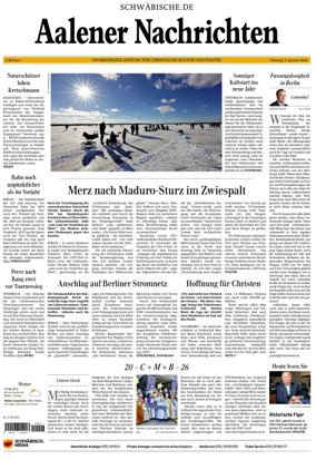 Cover of Aalener Nachrichten