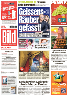 Cover of BILD Saarland