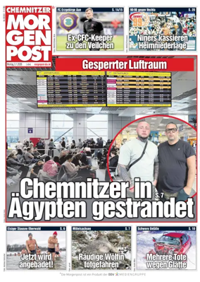 Cover of Chemnitzer Morgenpost