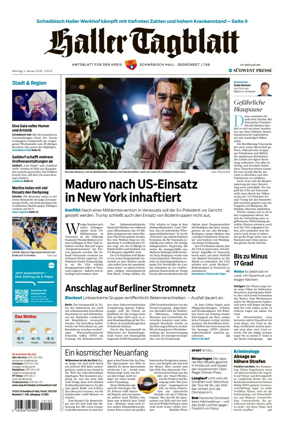 Cover of Haller Tagblatt