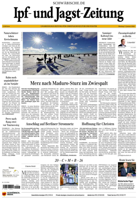 Cover of Ipf- und Jagst-Zeitung