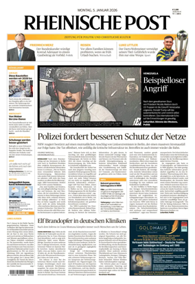 Cover of Rheinische Post – Düsseldorf Mitte/West/Ost/Nord/Süd