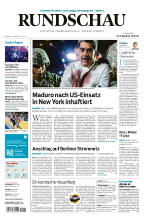 Cover of Rundschau fur den Schwabischen Wald – Der Kocherbote