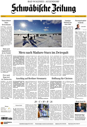 Cover of Schwabische Zeitung (Bad Waldsee / Aulendorf)