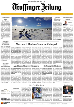 Cover of Trossinger Zeitung