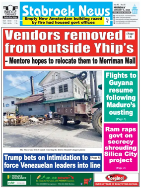 Cover of Stabroek News