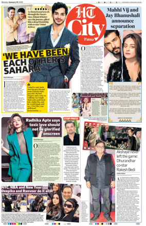 Cover of Hindustan Times (Patna) - Live