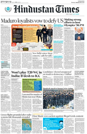 Cover of Hindustan Times ST (Mumbai)