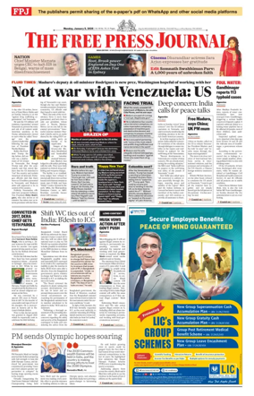 Cover of The Free Press Journal