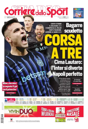 Cover of Corriere dello Sport (Lombardia)