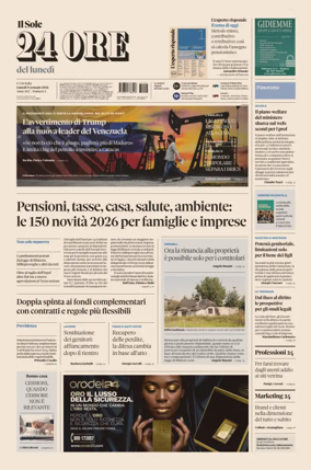 Cover of Il Sole 24 Ore