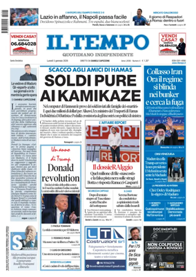 Cover of Il Tempo (Nazionale)