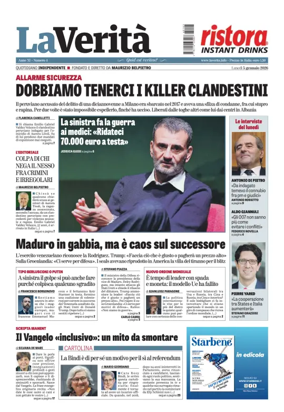 Cover of La Verita (Italia)