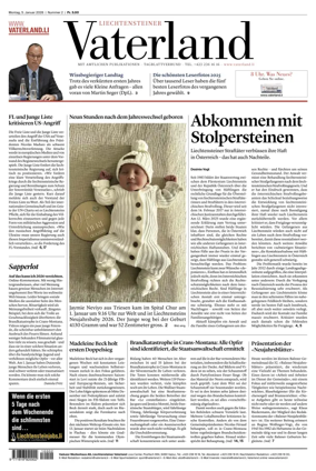 Cover of Liechtensteiner Vaterland