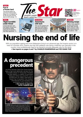 Cover of The Star Malaysia