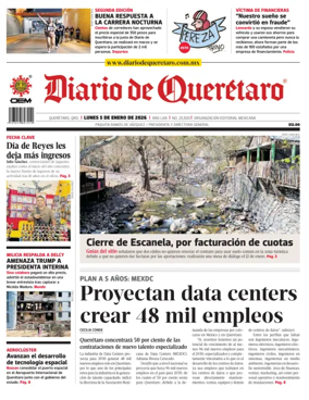 Cover of Diario de Queretaro