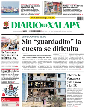 Cover of Diario de Xalapa