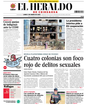 Cover of El Heraldo de Chihuahua