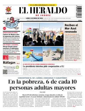 Cover of El Heraldo de Juarez