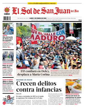Cover of El Sol de San Juan del Rio
