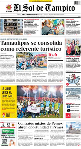 Cover of El Sol de Tampico