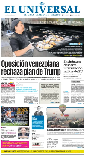 Cover of El Universal