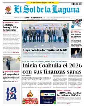 Cover of Noticias del Sol de la Laguna