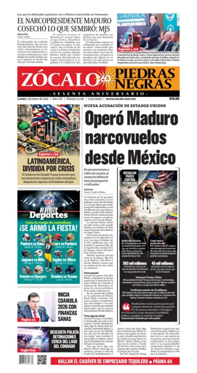 Cover of Zócalo Piedras Negras