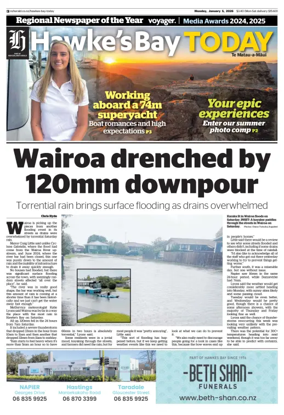 Cover of Hawke's Bay Today