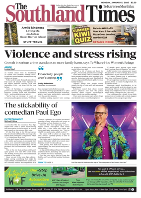 Cover of The Southland Times