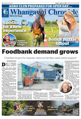 Cover of Wanganui Chronicle