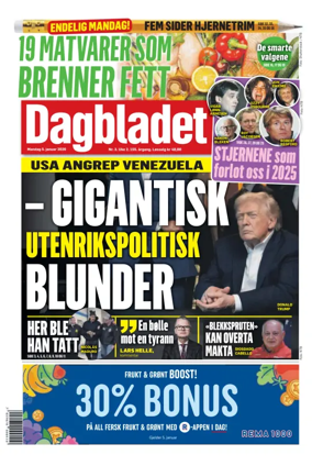 Cover of Dagbladet