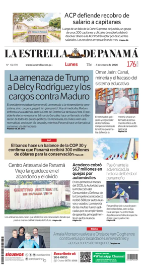 Cover of La Estrella de Panama