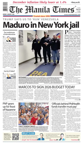 Cover of The Manila Times