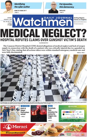 Cover of Watchmen Daily Journal