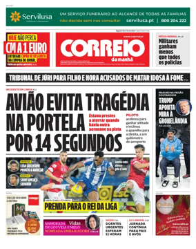 Cover of Correio da Manha