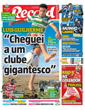 Cover of Record (Portugal)