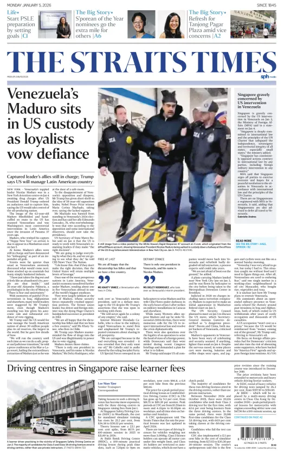 Cover of The Straits Times