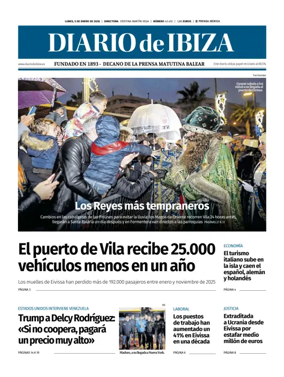 Cover of Diario de Ibiza