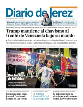 Cover of Diario de Jerez