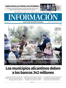 Cover of Diario Informacion (Elche y Vega Baja)