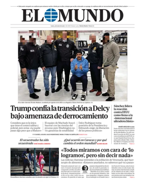 Cover of El Mundo Madrid