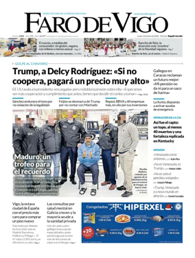 Cover of Faro de Vigo