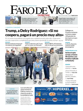 Cover of Faro de Vigo (Ourense)